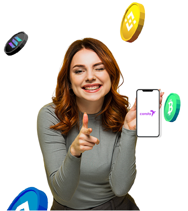 CONSTA PAY mobile dashboard